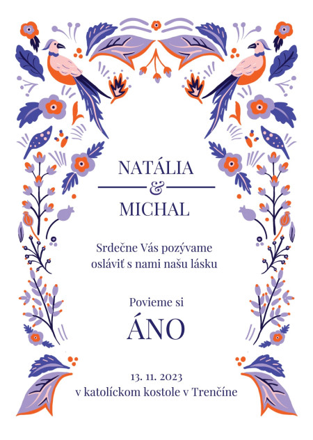 Tlač svadobných oznámení